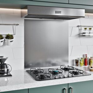 Stainless Steel Splashback for Kitchen